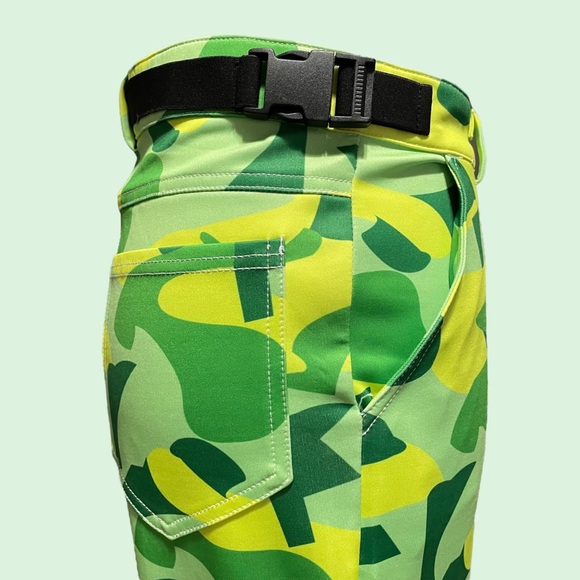 SO REAL Amazing Colorful “Camo Fever” Top & Pants – Large – NWT - Picture 7 of 12